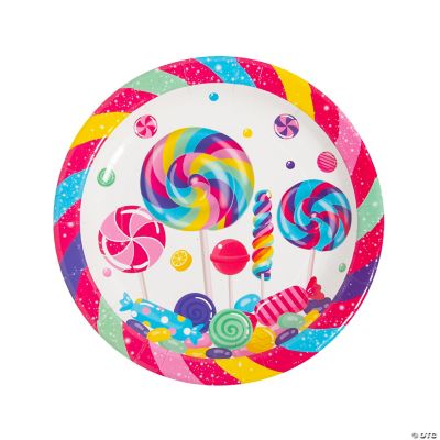 Candyworld Dinner Plate - 8 Pieces