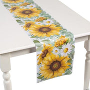 Sunflower Party Table Runner - 1 Piece