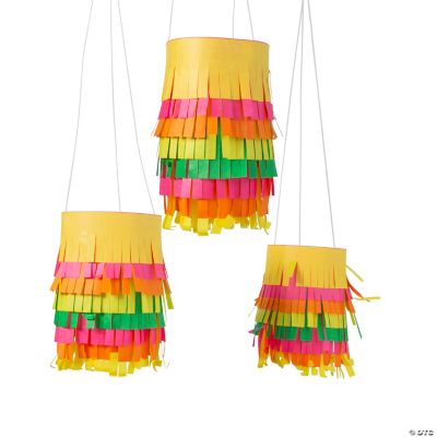 Fiesta Fringe Sm Hanging Lanterns - 6 Pieces