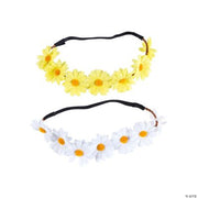 Sunflower/Daisy Flower Crowns - 6 Pieces
