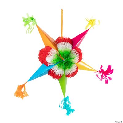 Fiesta Bright Hanging Star - 1 Piece