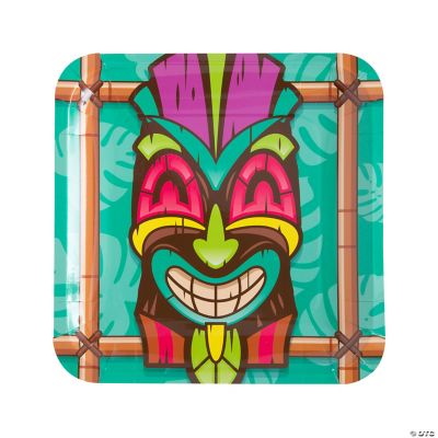 Tiki Party Dinner Plate - 8 Pieces