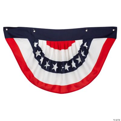 Traditional Patriotic Bunting - 1 Piece