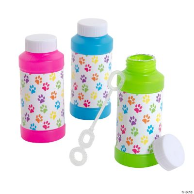 Paw Print Bubbles - 12 Pieces