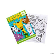 Jokes And Riddles Coloring Book - 12 Pieces