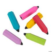 Pencil Shaped Erasers - 48 Pieces