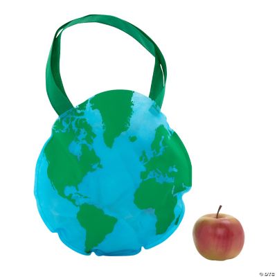 Earth Shaped Tote - 12 Pieces