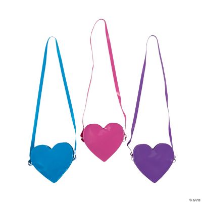 Heart Shaped Purse - 12 Pieces