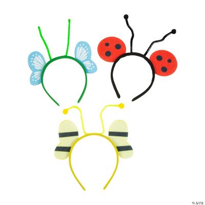 Insect Headband Asst - 12 Pieces