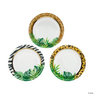 Sophisticated Safari Dinner Plate - 8 Pieces
