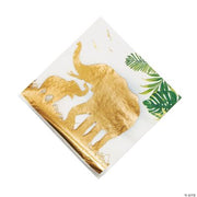 Sophisticated Safari Lunch Napkin - 16 Pieces