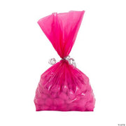 Pink Med Cello Bags - 50 Pieces