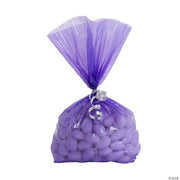 Purple Med Cello Bags - 50 Pieces