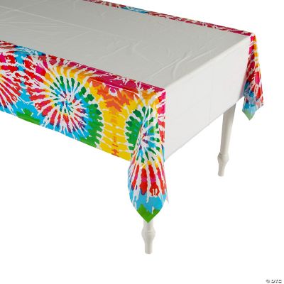 Tie Dye Tablecover - 1 Piece