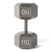 CAP 110 lb Cast Iron Dumbbell, Gray