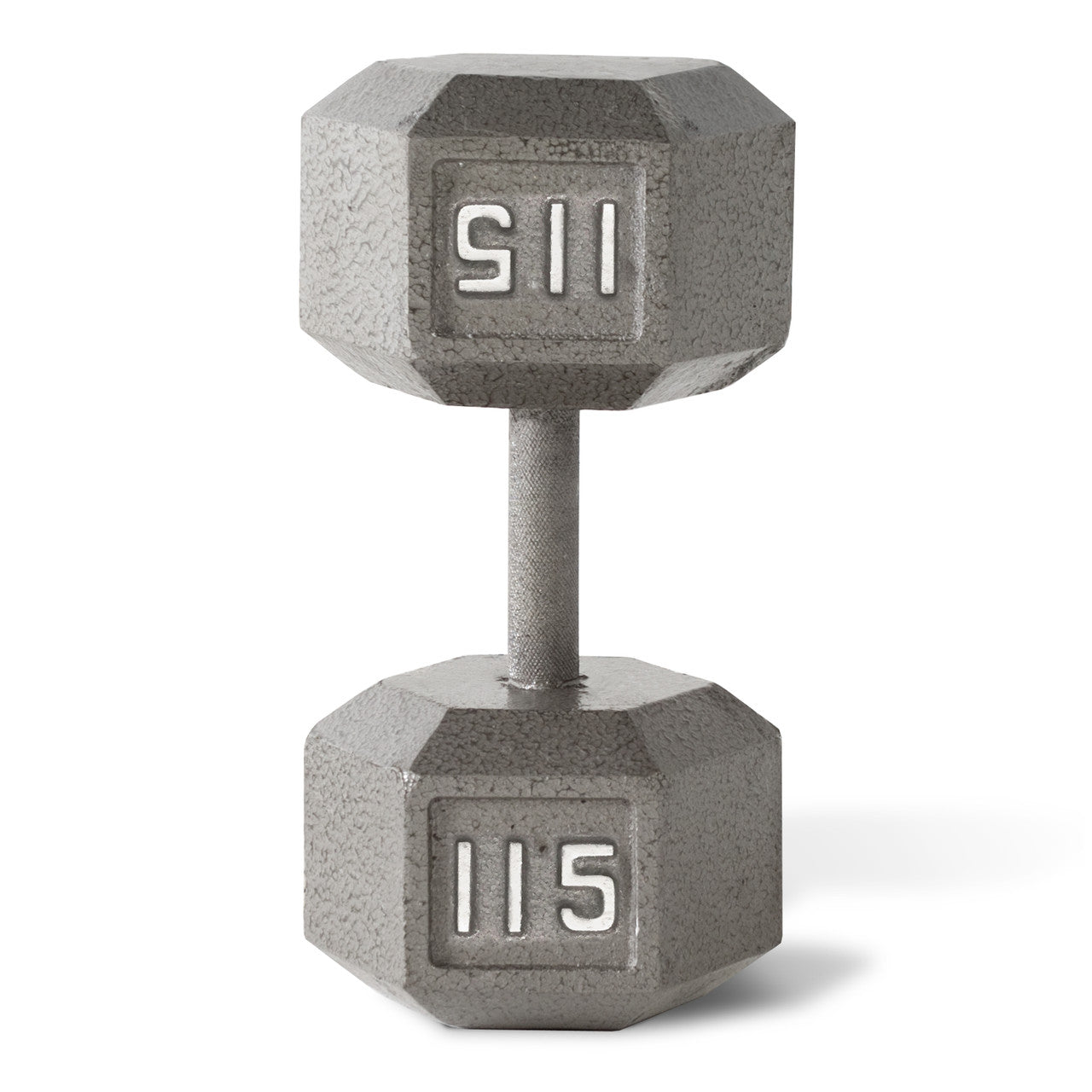 CAP 115 lb Cast Iron Dumbbell, Gray