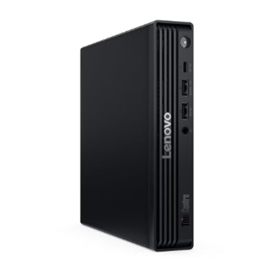 Lenovo - ThinkCentre M70q Gen 6 13A4002DUS Desktop Computer - Intel Core Ultra 7 265T - 16 GB - 512 GB SSD - Tiny - Black
