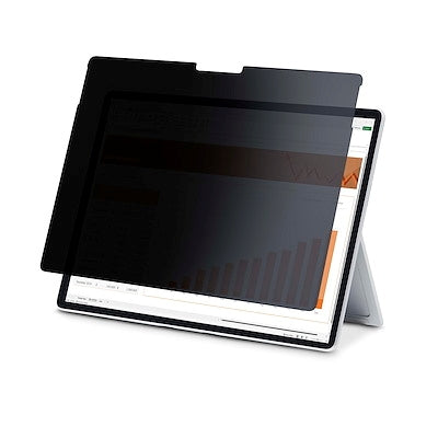 StarTech.com 4-Way Privacy Screen for 13-inch Surface Pro 8/9/X Laptop Portrait/Landscape Modes Touch-Enabled +/- 30 Deg. View Blocks up to 51% Blue L