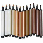 Magic Tri Stix Markers 12 Global Skin Tones