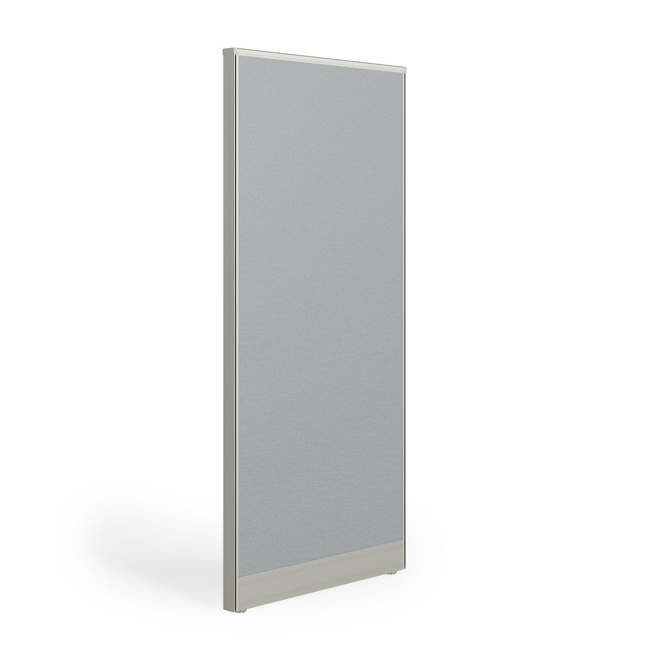 OfficeSource Panels II 30"W X 66"H Upholstered Panel w/ Light Gray Frame - Moonlight
