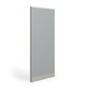 OfficeSource Panels II 30"W X 66"H Upholstered Panel w/ Light Gray Frame - Moonlight