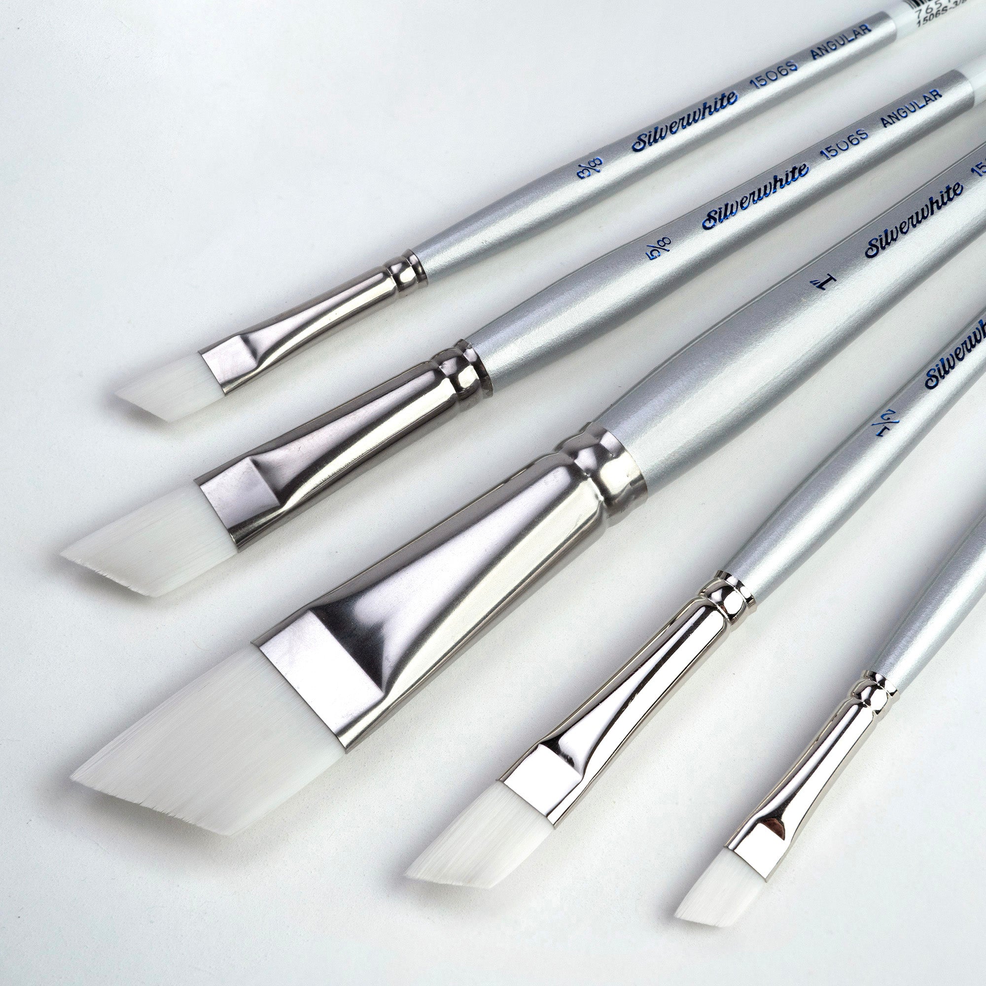 Silverwhite Angles, 5 Brushes