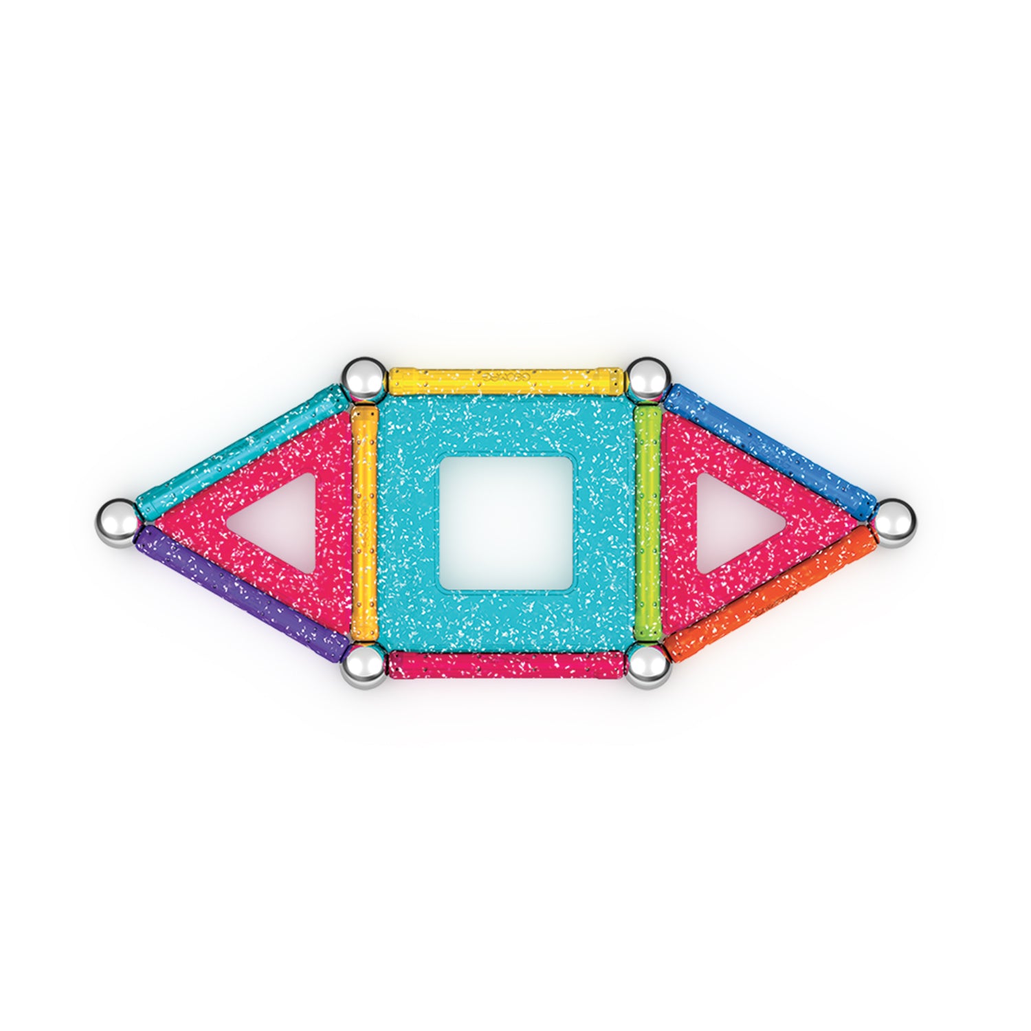 Geomag™ Glitter Magnetic Panels Building Set, 22 Pieces