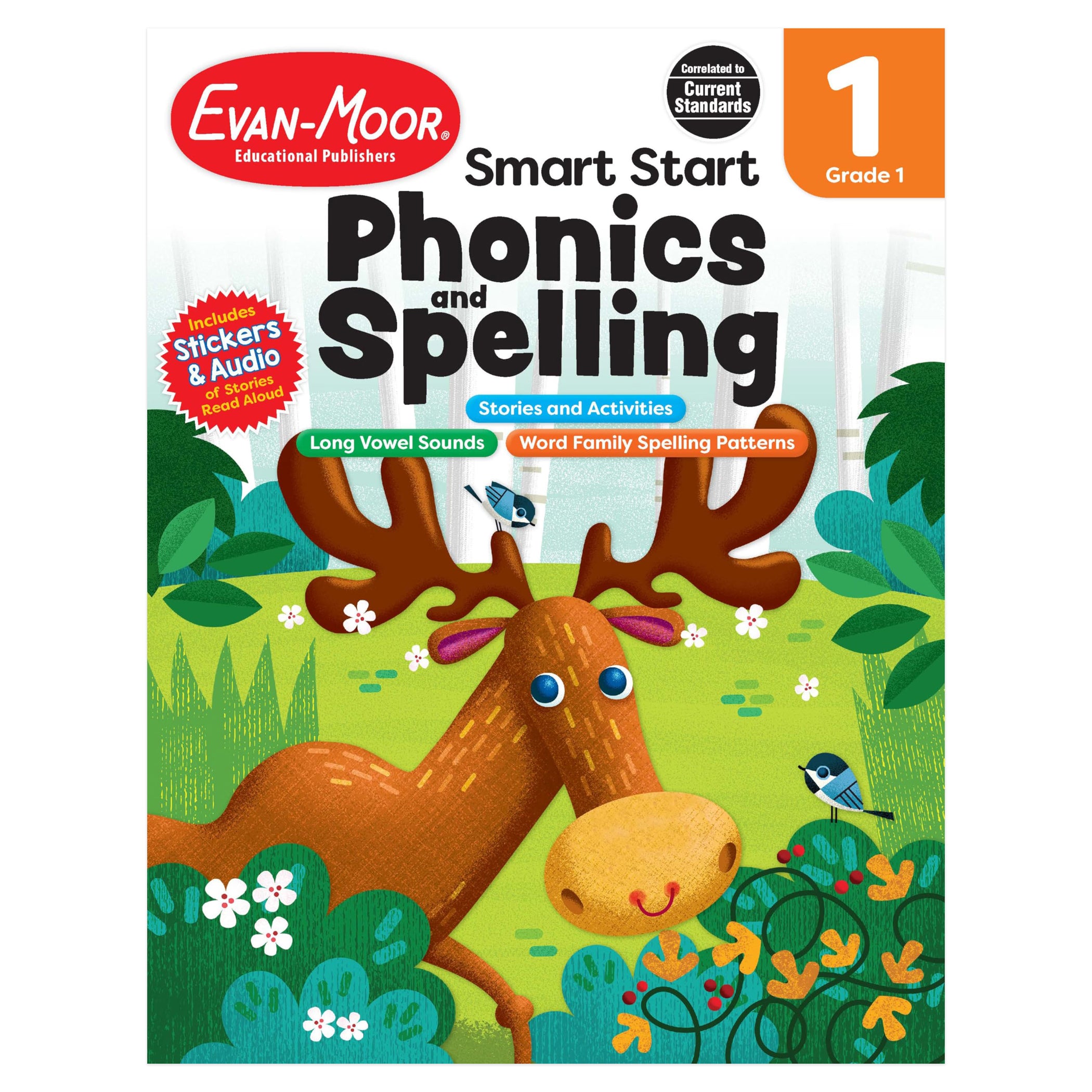 Early Learning Spelling Activity Book Bundle, Grade 1
