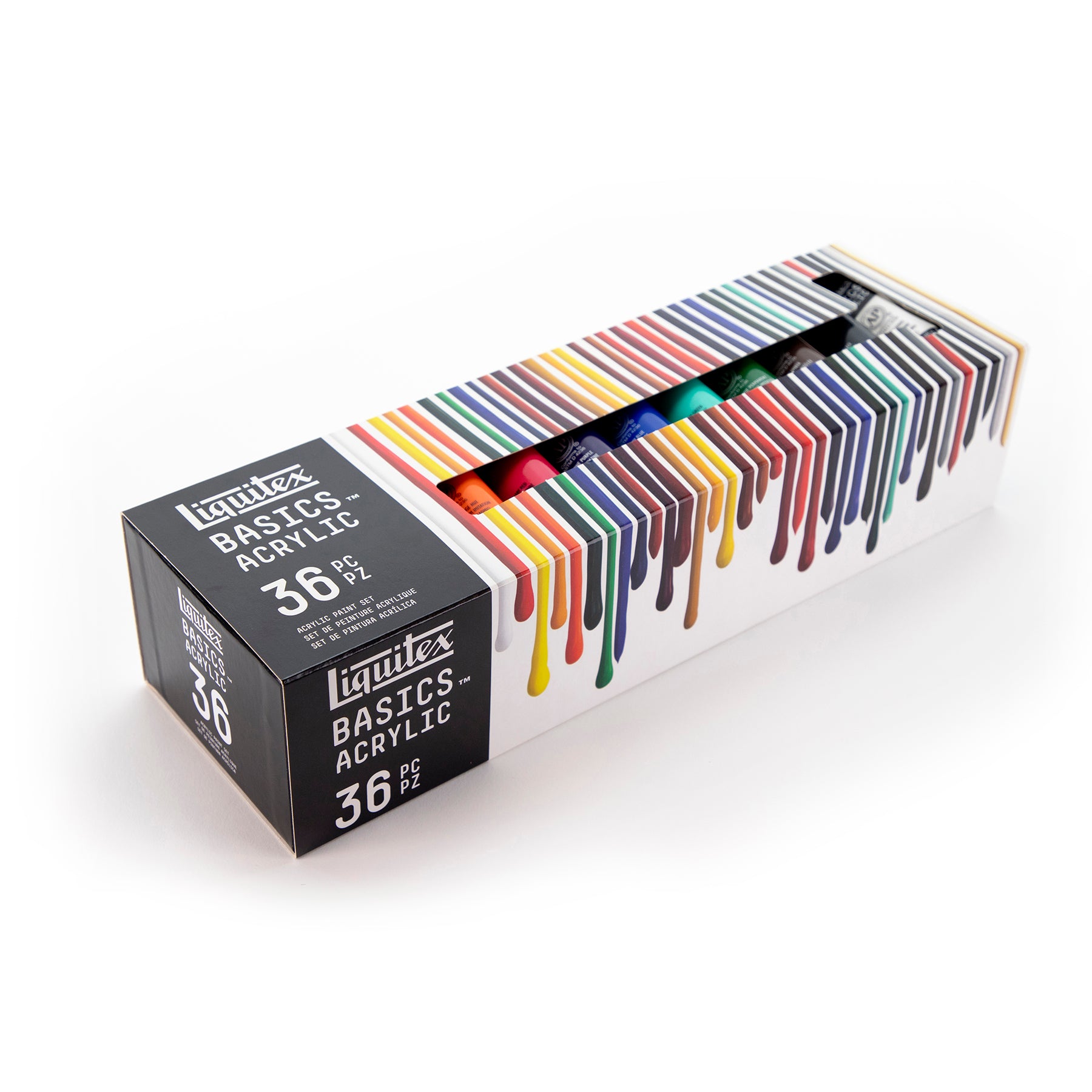 LQ BASICS Acrylic Color 36 x 22ml Tube Set