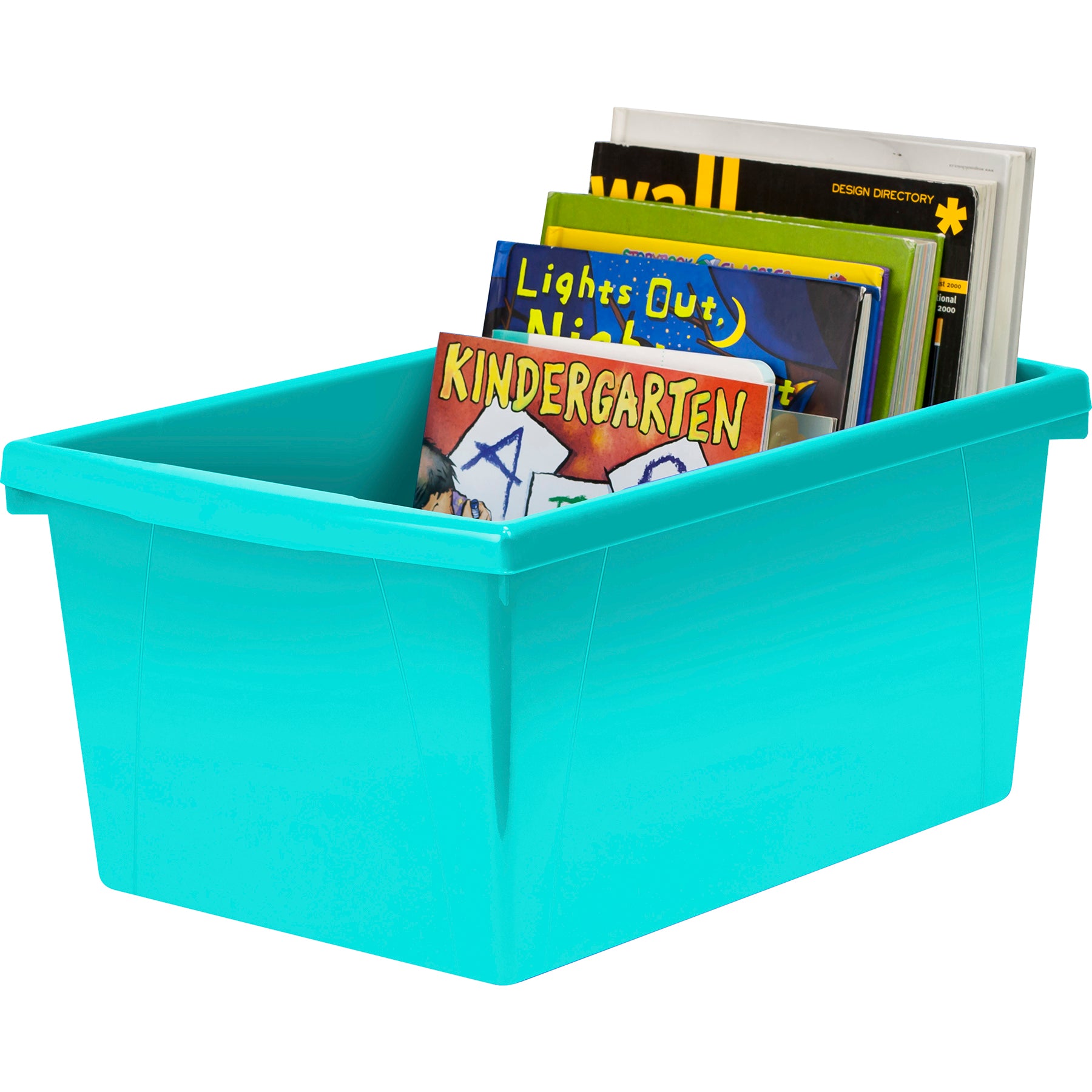 Medium Classroom Storage Bin, Teal