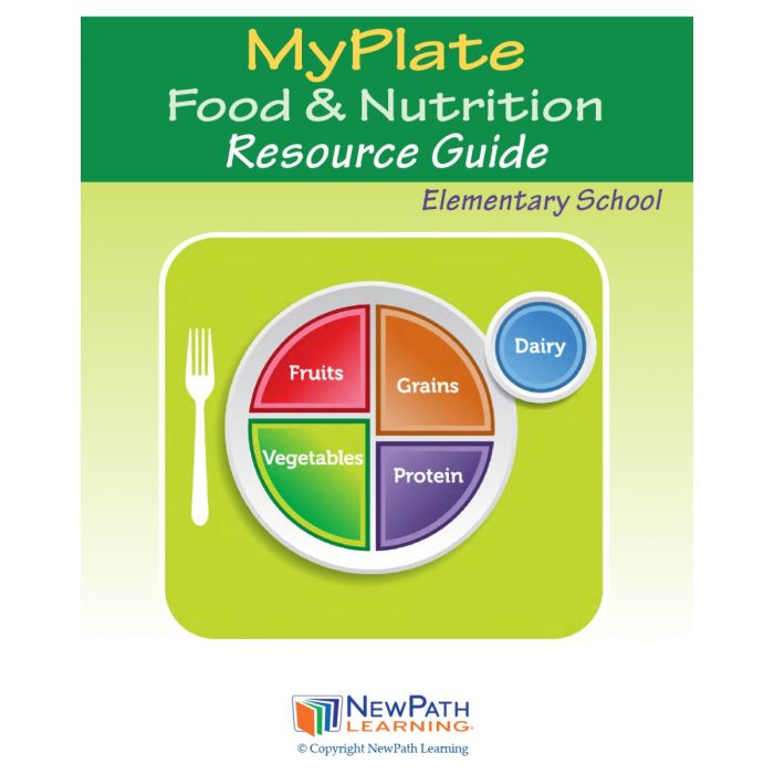 My Plate - Food &  Nutrition Grades 1 - 4 Student Learning Guide - Set of 10
