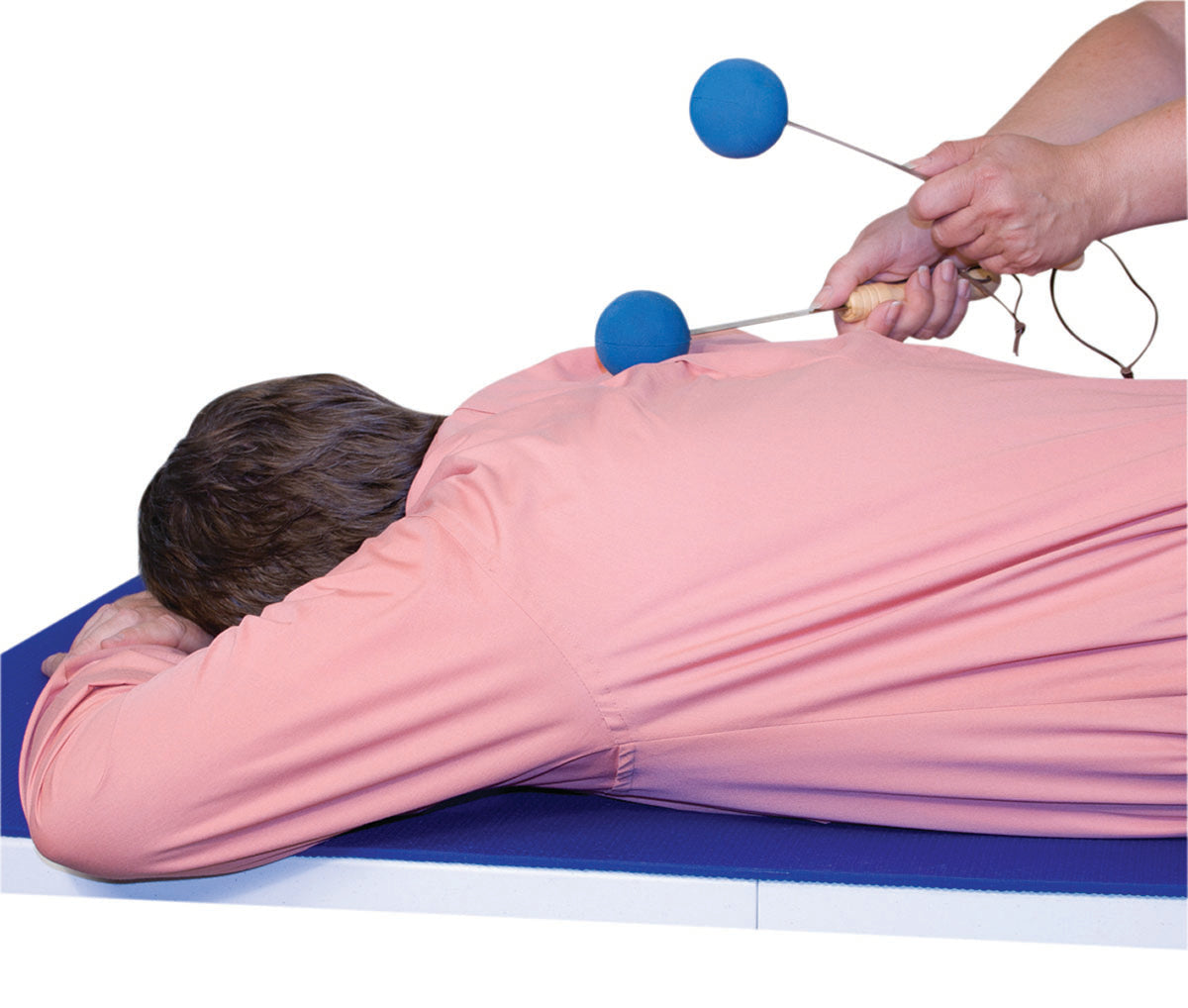CanDo Impact Massager, Blue, Pair