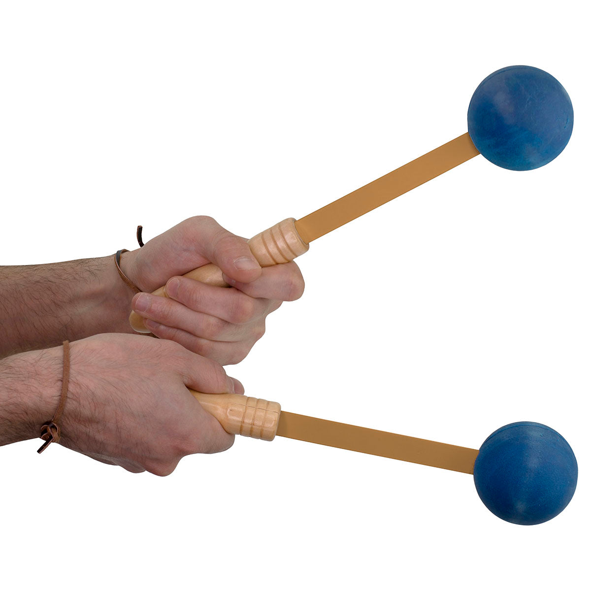 CanDo Impact Massager, Blue, Pair