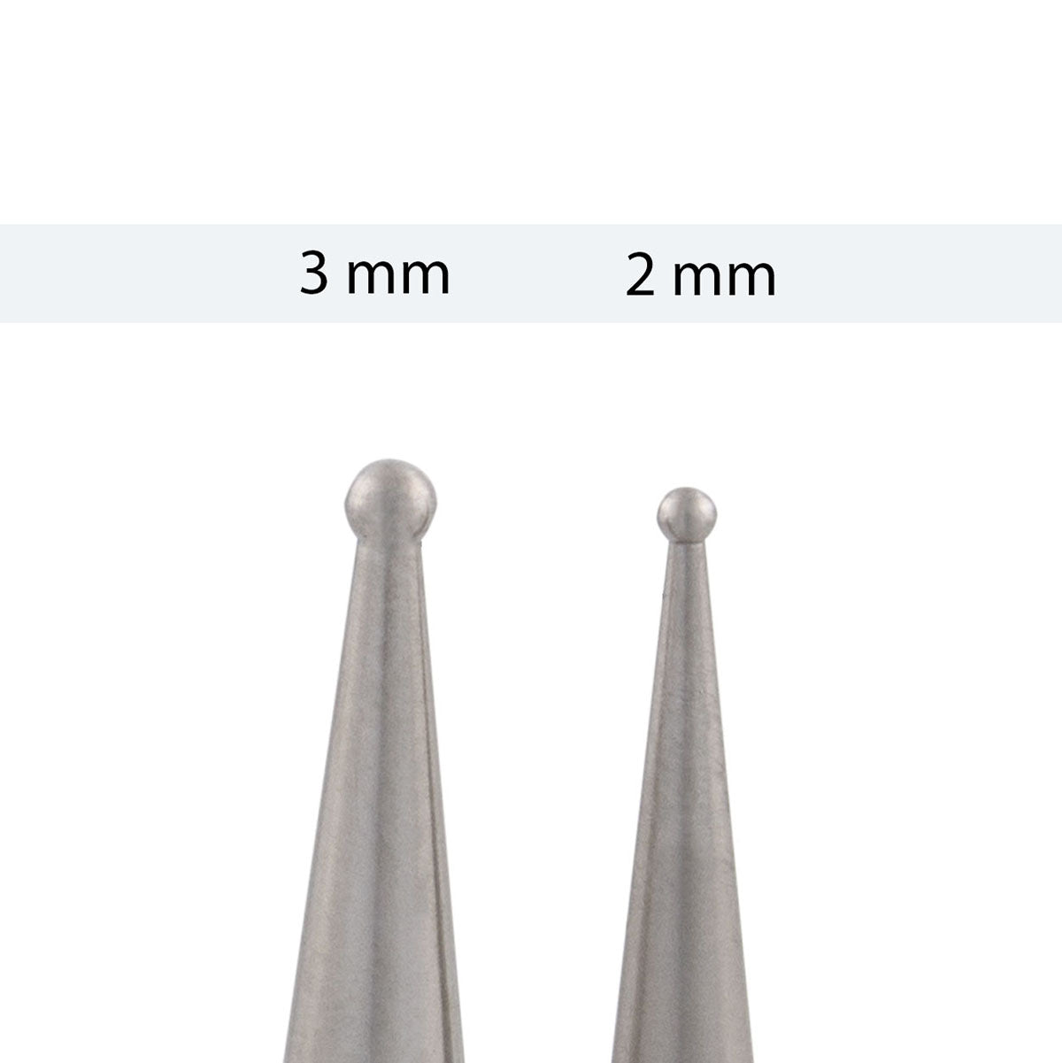 AFH massage stick, stainless steel, w/box, fine