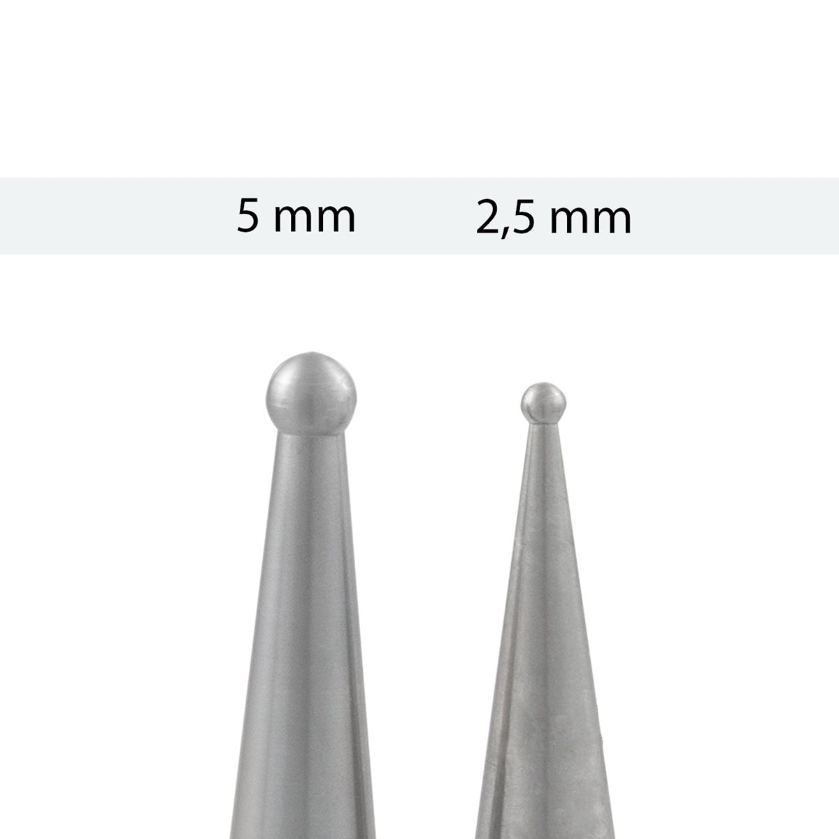 AFH massage stick, stainless steel, w/box, medium