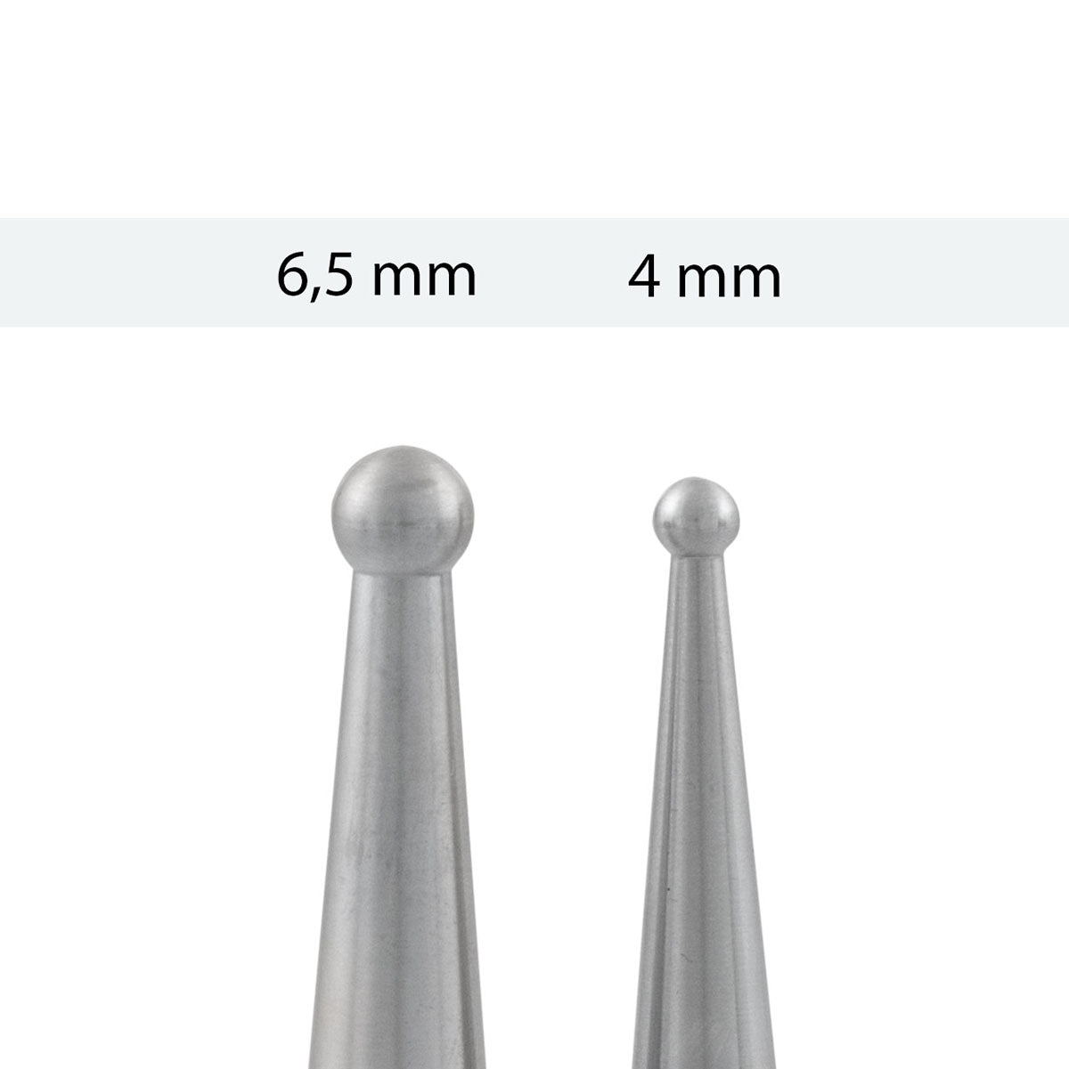 AFH massage stick, stainless steel, w/box, large