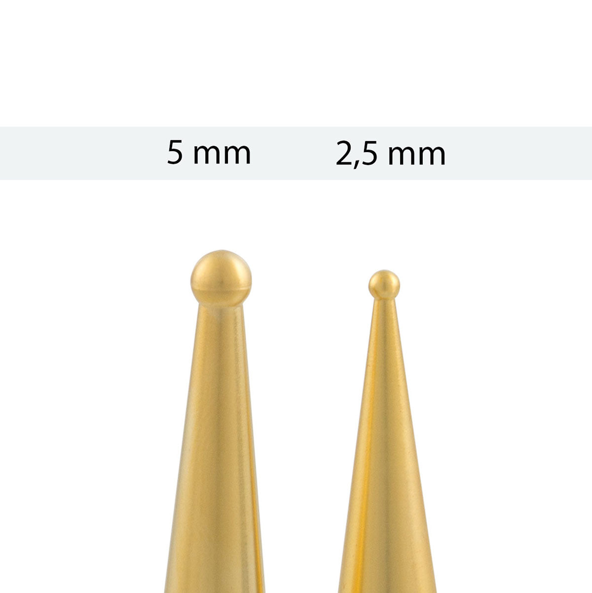 AFH massage stick, gold plated, w/box, medium