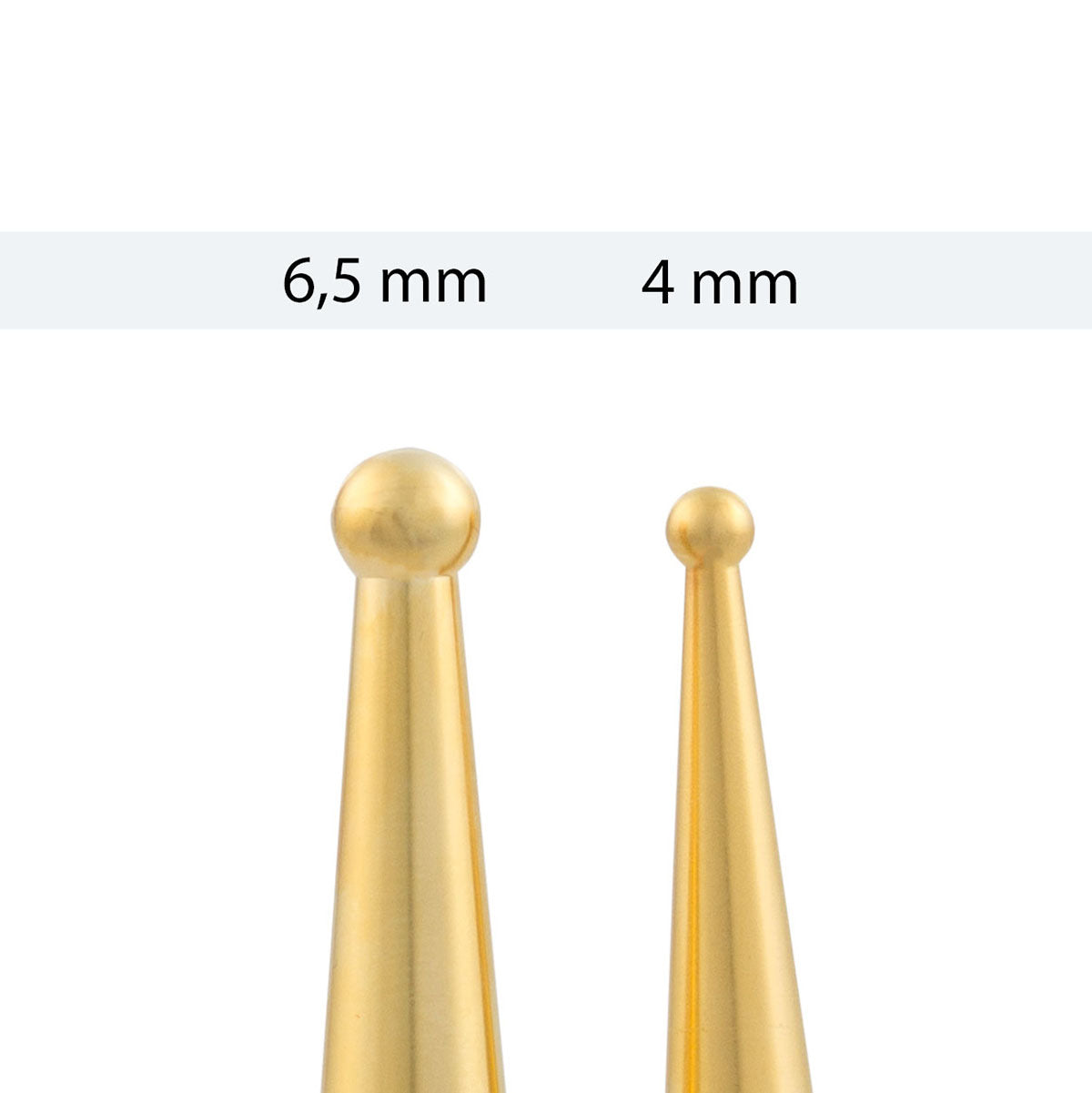 AFH massage stick, gold plated, w/box, large