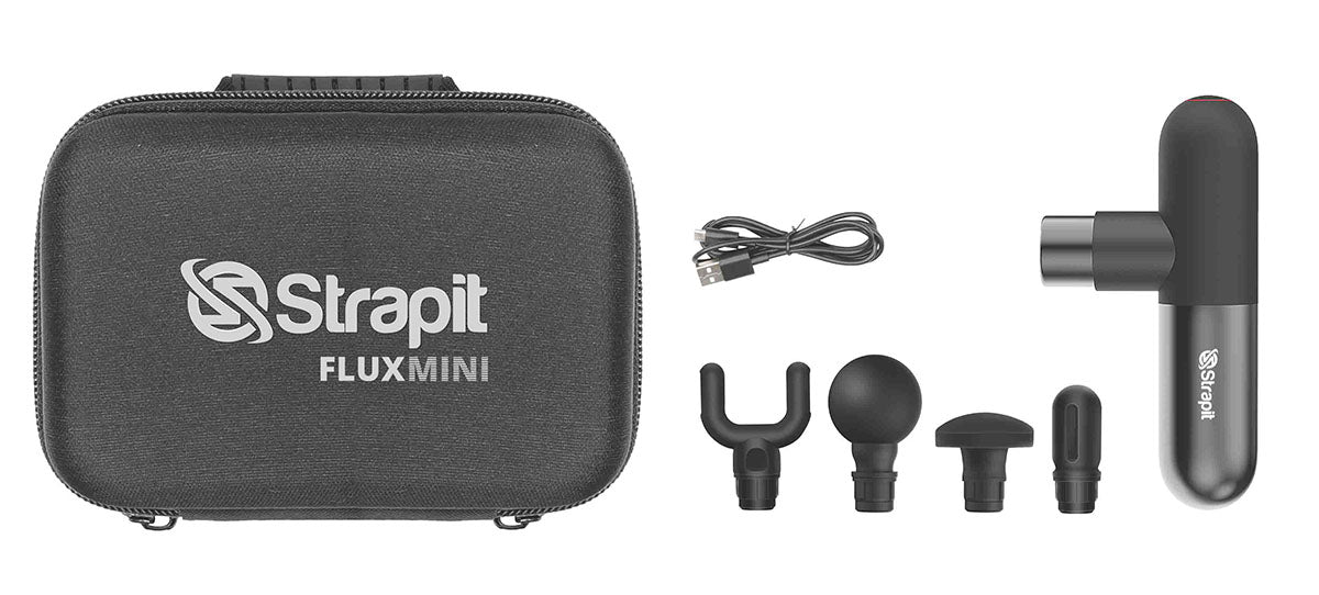 Strapit FLUX Mini Massage Gun with Carry Case