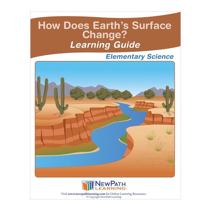 Earth's Surface Learning Guide - Set of 10