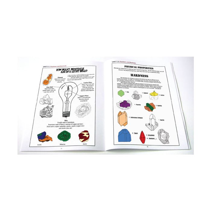 The World of Minerals & Crystals (10 Workbooks/1 Teachers Guide)