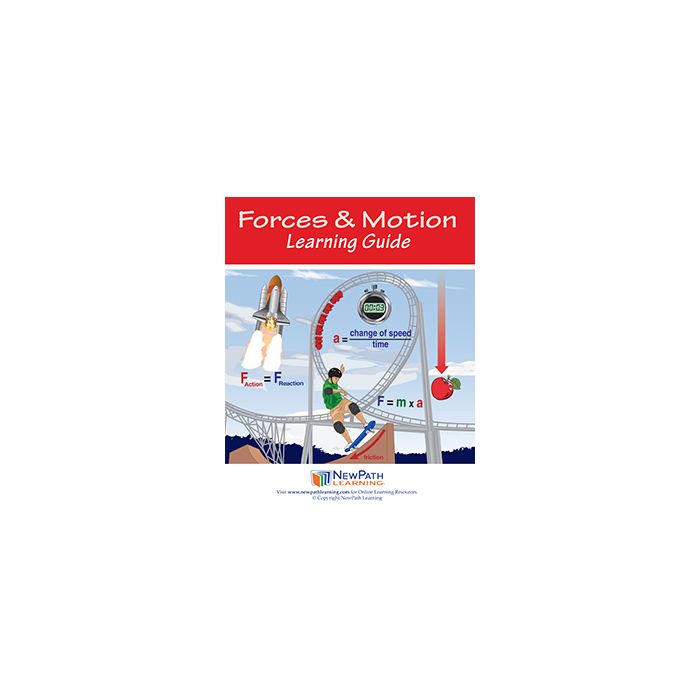 Forces & Motion Learning Guide - Set of 10