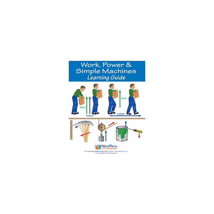 Work, Power & Simple Machines Learning Guide - Set of 10