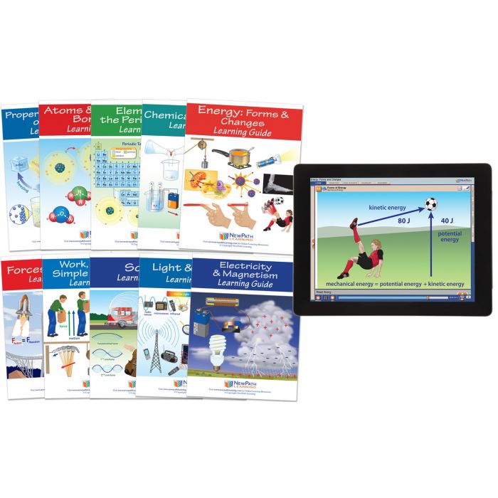 Physical Science Learning Gudies with Links – Set of 10