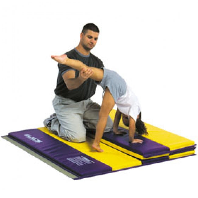 Deluxe Educator Mat-4' X 6' X 1-3/8" Thick, 2" velcro on all 4 sides