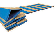 5' x 10' x 1 3/8" Educator Gymnastic/ Excersize Mat - Velcro 2 Sides