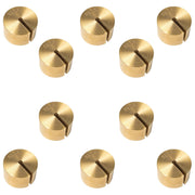 Weight, Brass, Slotted, 500g, Pack of 10
