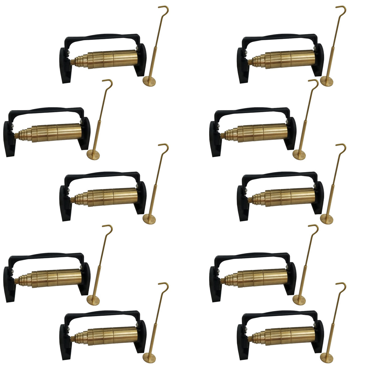 Weight Set Slotted with Hanger and Rack, 12 pieces, Case of 10