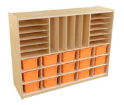 Multi-Storage with (15) Orange Trays