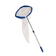 Net, Insect, 14" Ring, handle extends to 18-42 inches.  The net is 32 inches deep.